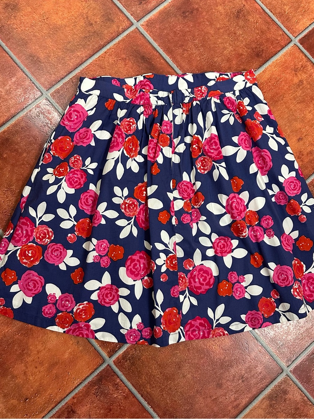 ModCloth Vibrant Floral A-Line Skirt - Picture 7 of 7